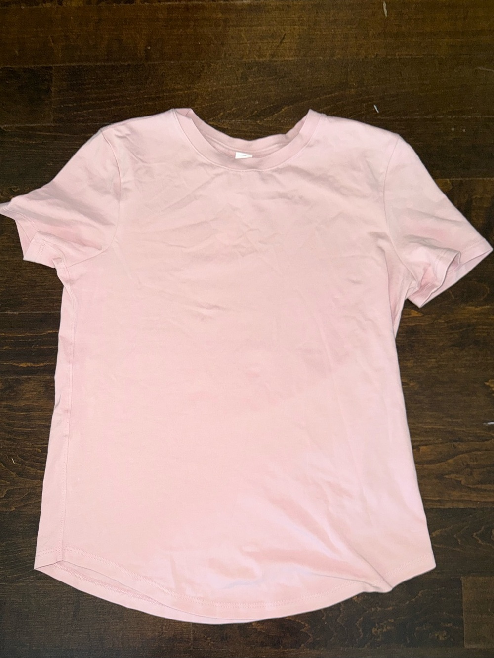NWOT Lululemon Light Pink Short Sleeve Tee Sz 2 (Never Worn)
